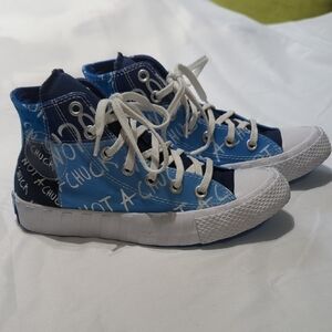 Converse Blue and Black Men's Shoe Insoles